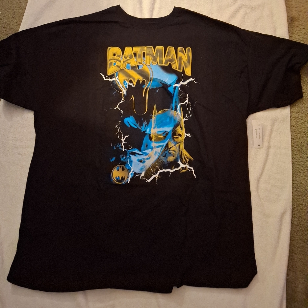 Lot of 2 Super Hero Shirts Batman and Superman Size 3XL NEW